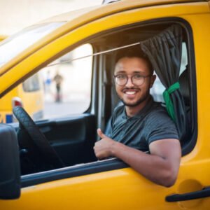 Taxi estacionado en Murcia